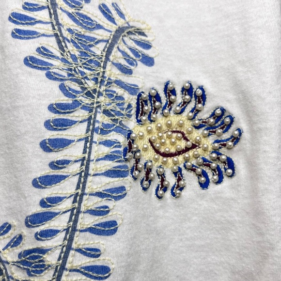 DA-NANG Embroidered Beaded Top - Picture 4 of 8